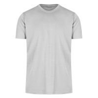 CROSSFIT, sports t-shirt, 100% polyester, gray