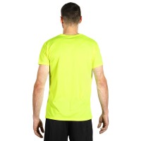 CROSSFIT, sports t-shirt, 100% polyester, neon yellow