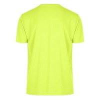 CROSSFIT, sports t-shirt, 100% polyester, neon yellow