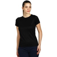 CROSSFIT LADY, women's t-shirt, 100% polyester, black