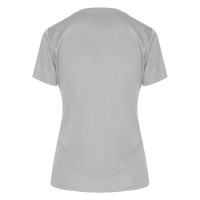 CROSSFIT LADY, women's t-shirt, 100% polyester, gray