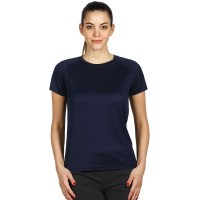 CROSSFIT LADY, women's t-shirt, 100% polyester, blue
