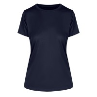 CROSSFIT LADY, women's t-shirt, 100% polyester, blue