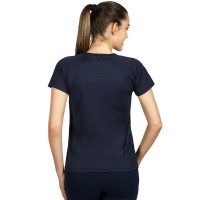 CROSSFIT LADY, women's t-shirt, 100% polyester, blue