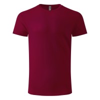 MASTER MEN, t-shirt, 100% cotton, burgundy