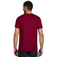 MASTER MEN, t-shirt, 100% cotton, burgundy