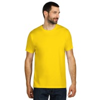 MASTER MEN, t-shirt, 100% cotton, yellow