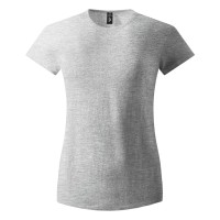 MASTER LADY, women's t-shirt, 100% cotton, slim fit, ash