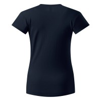 MASTER LADY, women's t-shirt, 100% cotton, slim fit, blue