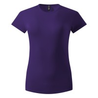 MASTER LADY, women's t-shirt, 100% cotton, slim fit, purple