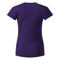 MASTER LADY, women's t-shirt, 100% cotton, slim fit, purple