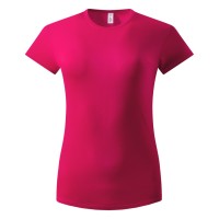 MASTER LADY, women's t-shirt, 100% cotton, slim fit, fuchsia