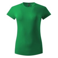 MASTER LADY, women's t-shirt, 100% cotton, slim fit, kelly green