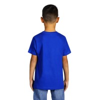 MASTER KID, kid's t-shirt, 100% cotton, royal blue