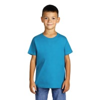 MASTER KID, kid's t-shirt, 100% cotton, turquoise