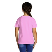 MASTER KID, kid's t-shirt, 100% cotton, rose