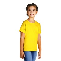MASTER KID, kid's t-shirt, 100% cotton, yellow