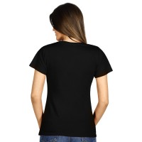 PREMIUM LADY 180, women`s t-shirt, 180 g/m2, black