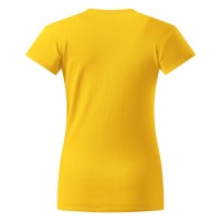 PREMIUM LADY 180, women`s t-shirt, 180 g/m2, yellow