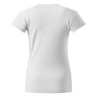 PREMIUM LADY 180, women`s t-shirt, 180 g/m2, white