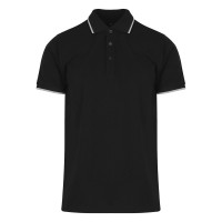 ATLANTIC, polo shirt, 190 g/m2, black