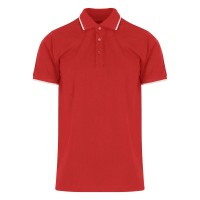 ATLANTIC, polo shirt, 190 g/m2, red