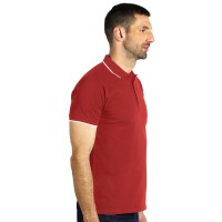 ATLANTIC, polo shirt, 190 g/m2, red