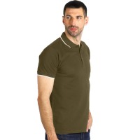 ATLANTIC, polo shirt, 190 g/m2, olive