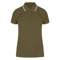 ATLANTIC LADY, women's polo shirt, 190 g/m2, olive