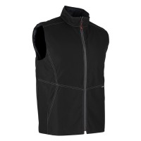 TOPPER, workwear bodywarmer, black
