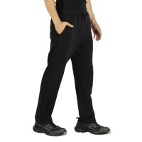 FLAT TRACK PANTS, unisex jogging pants, 280 g/m2, black