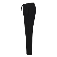 FLAT TRACK PANTS, unisex jogging pants, 280 g/m2, black