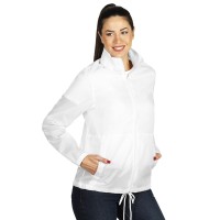 RIVER, unisex windbreaker, white