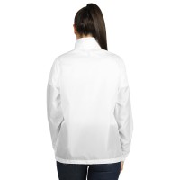 RIVER, unisex windbreaker, white
