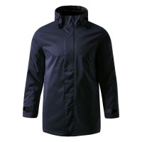 HILL, unisex fully zippered winter jacket, blue