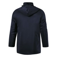 HILL, unisex fully zippered winter jacket, blue