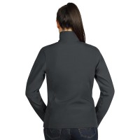 SKIPPER WOMEN, women's softshell jacket, dark gray