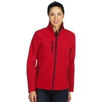 SKIPPER WOMEN, women's softshell jacket, red
