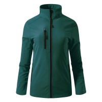 SKIPPER WOMEN, women's softshell jacket, green