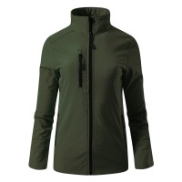 SKIPPER WOMEN, women's softshell jacket, olive
