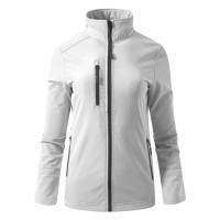 SKIPPER WOMEN, women's softshell jacket, white