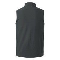 SKIPPER VEST, softshell bodywarmer, dark gray