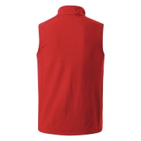 SKIPPER VEST, softshell bodywarmer, red