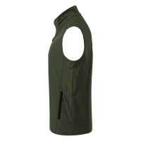 SKIPPER VEST, softshell bodywarmer, olive