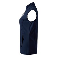 SKIPPER VEST WOMEN, women's softshell bodywarmer, blue