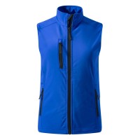 SKIPPER VEST WOMEN, women's softshell bodywarmer, royal blue