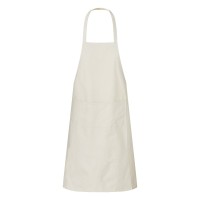 VEGAN, apron, 180 g/m2, white