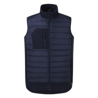 PARKER VEST, workwear bodywarmer, blue