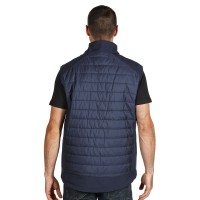PARKER VEST, workwear bodywarmer, blue