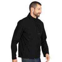RALLY, softshell jacket, black